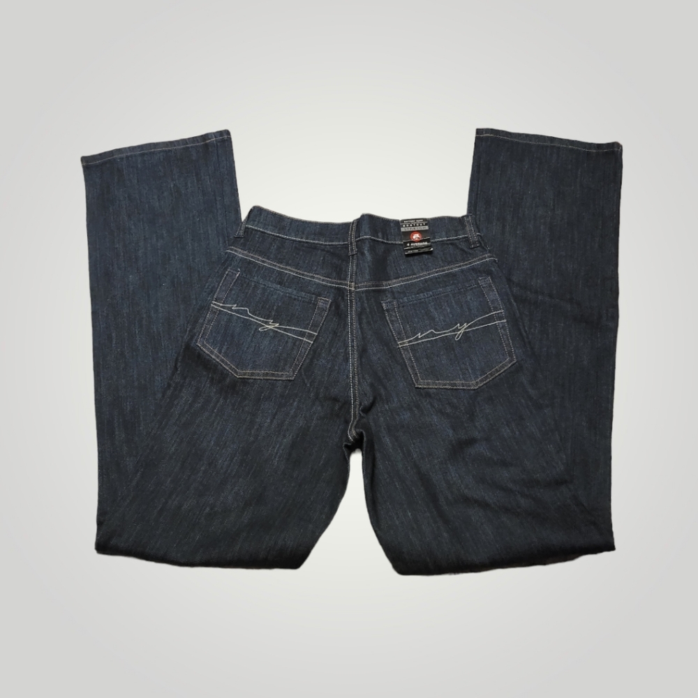 New York & Company Blue Dark Rinse Denim Jeans Women's Size 4